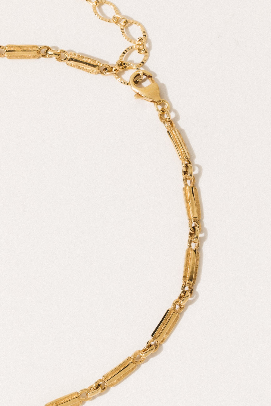 Goddess Jewelry Gold / 15 Inches Oracle Quartz + Obsidian Necklace