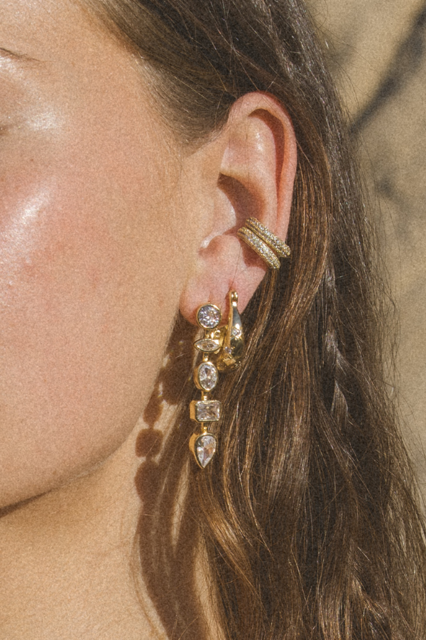 Child of Wild Jewelry Gold Orion Drop Earrings
