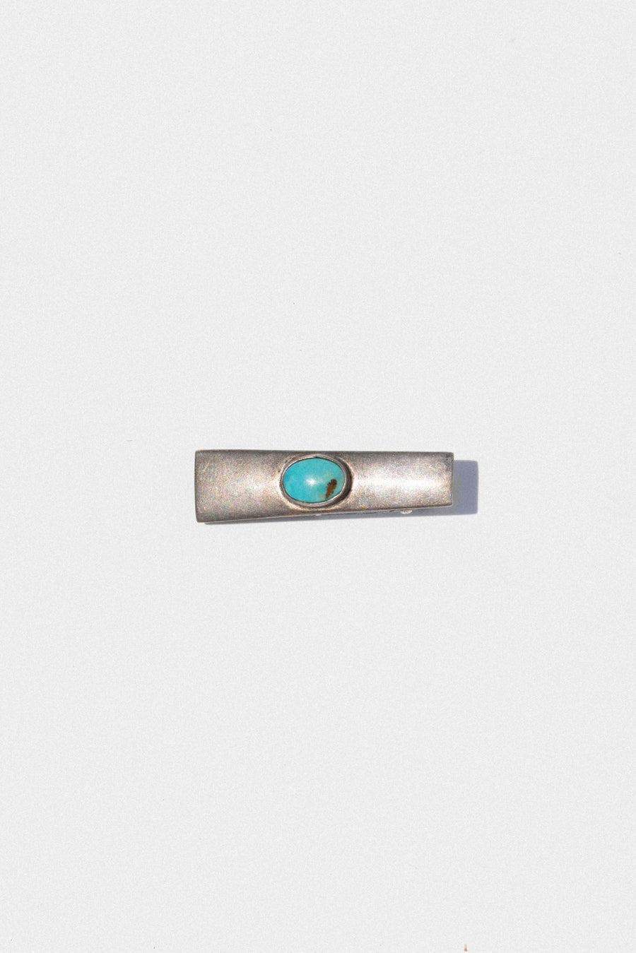Ayman Jewelry Silver Outrider Vintage Turquoise Tie Clip