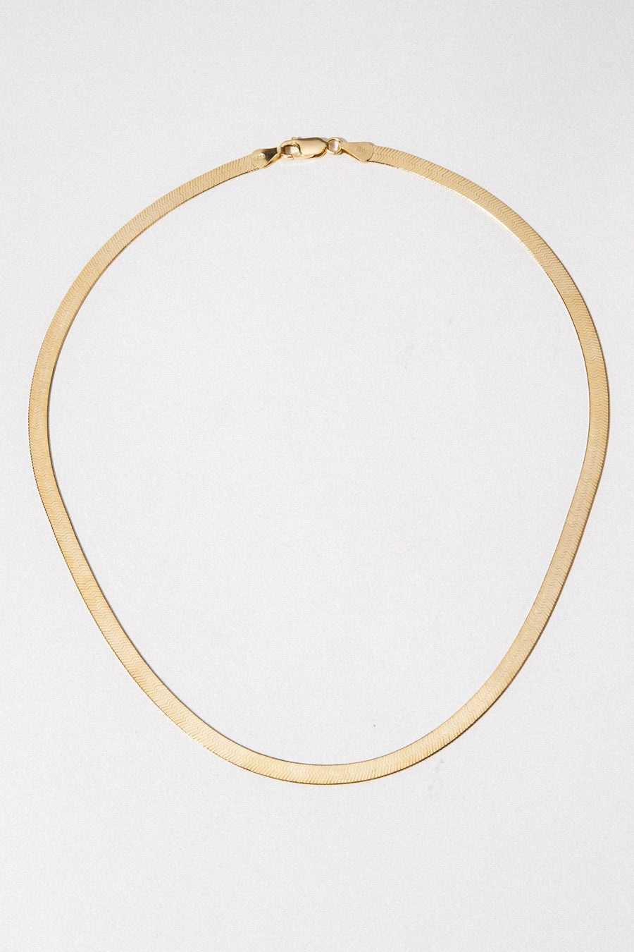 Tresor Jewelry Gold / 16 Inches Pathways Herringbone Necklace