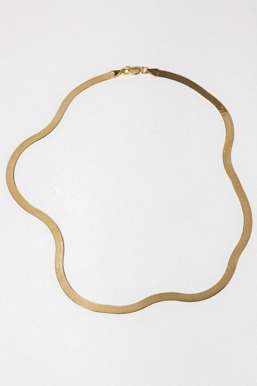 Tresor Jewelry Gold / 16 Inches Pathways Herringbone Necklace
