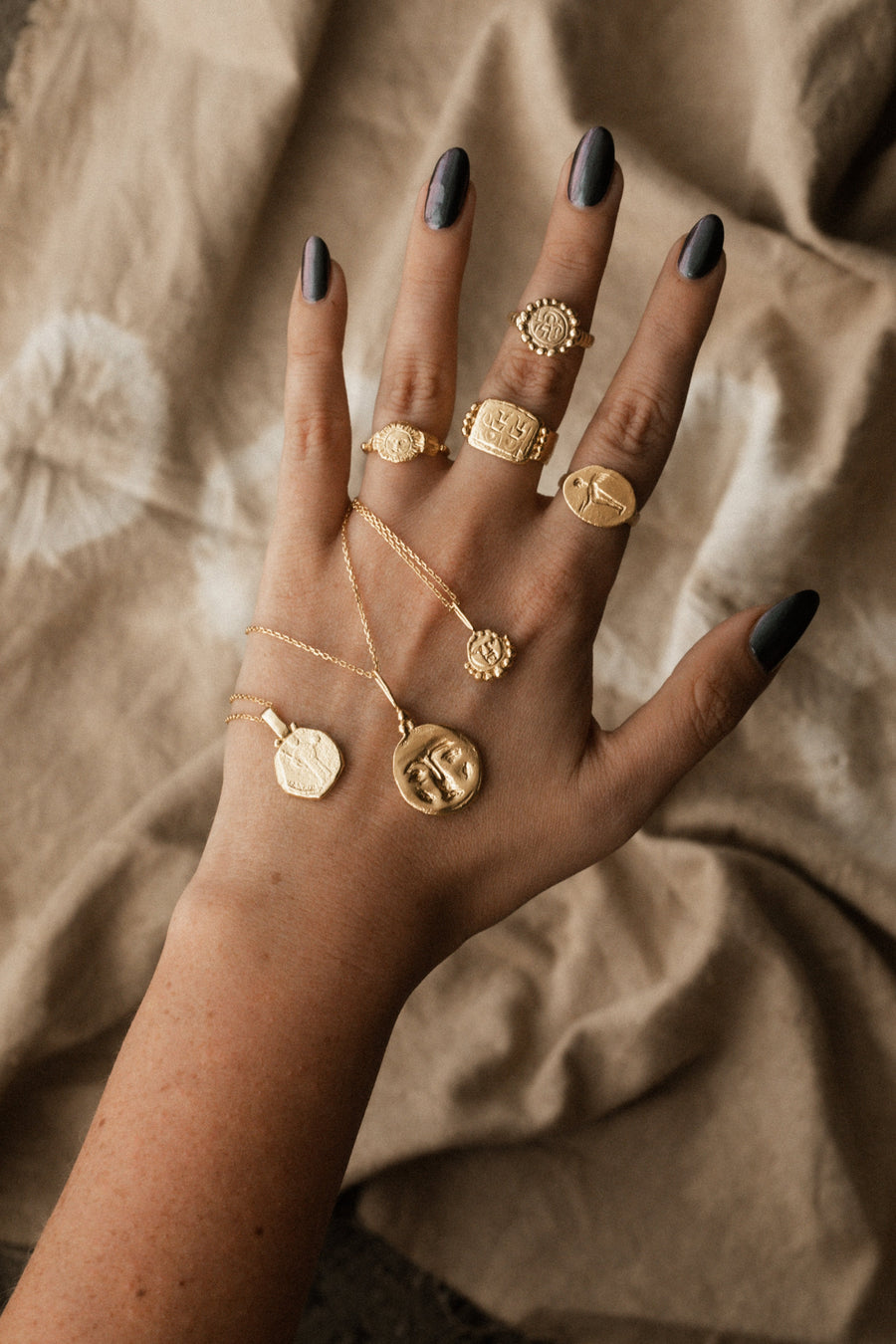 Cleopatra's Bling Jewelry Peristera Ring