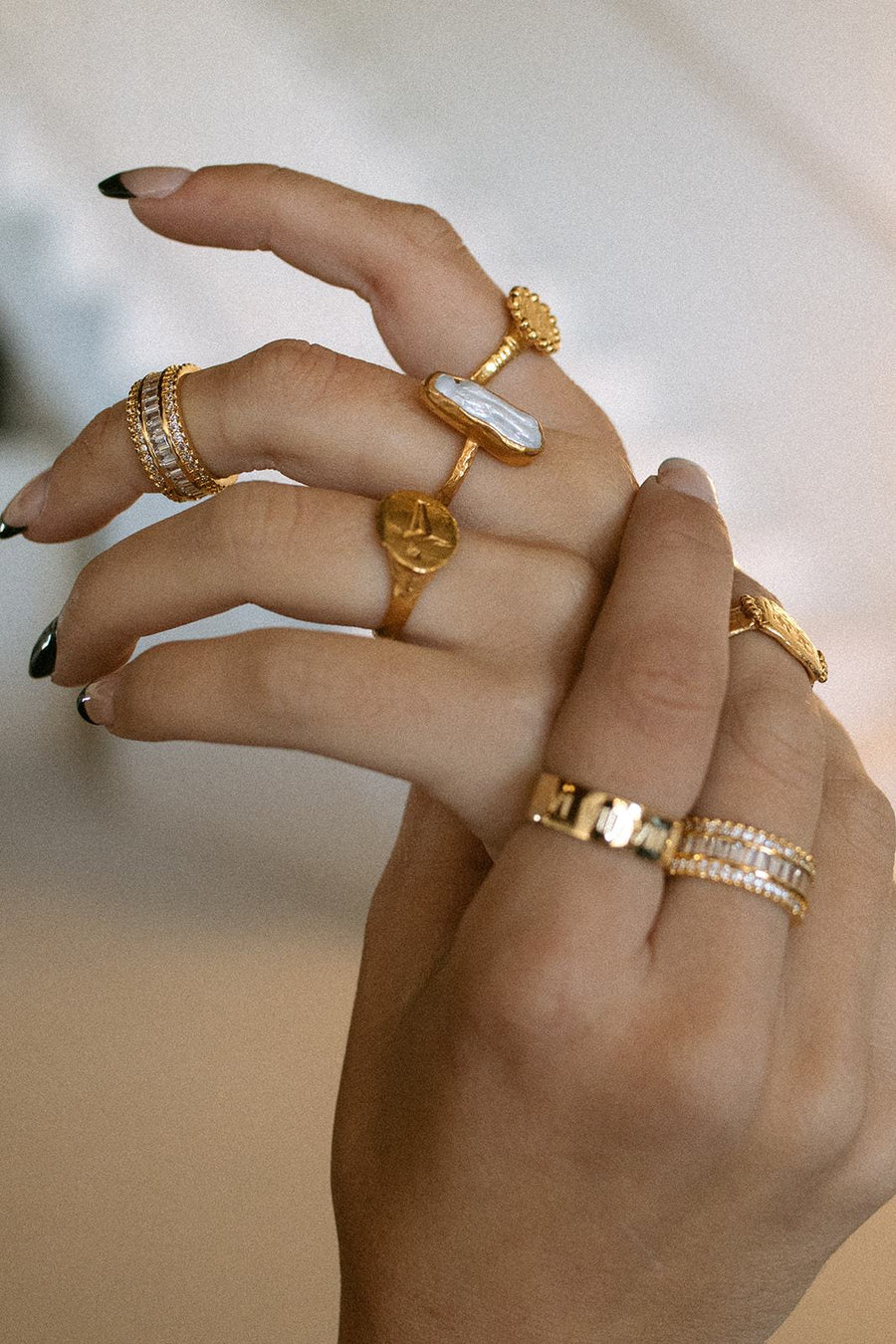 Cleopatra's Bling Jewelry Peristera Ring