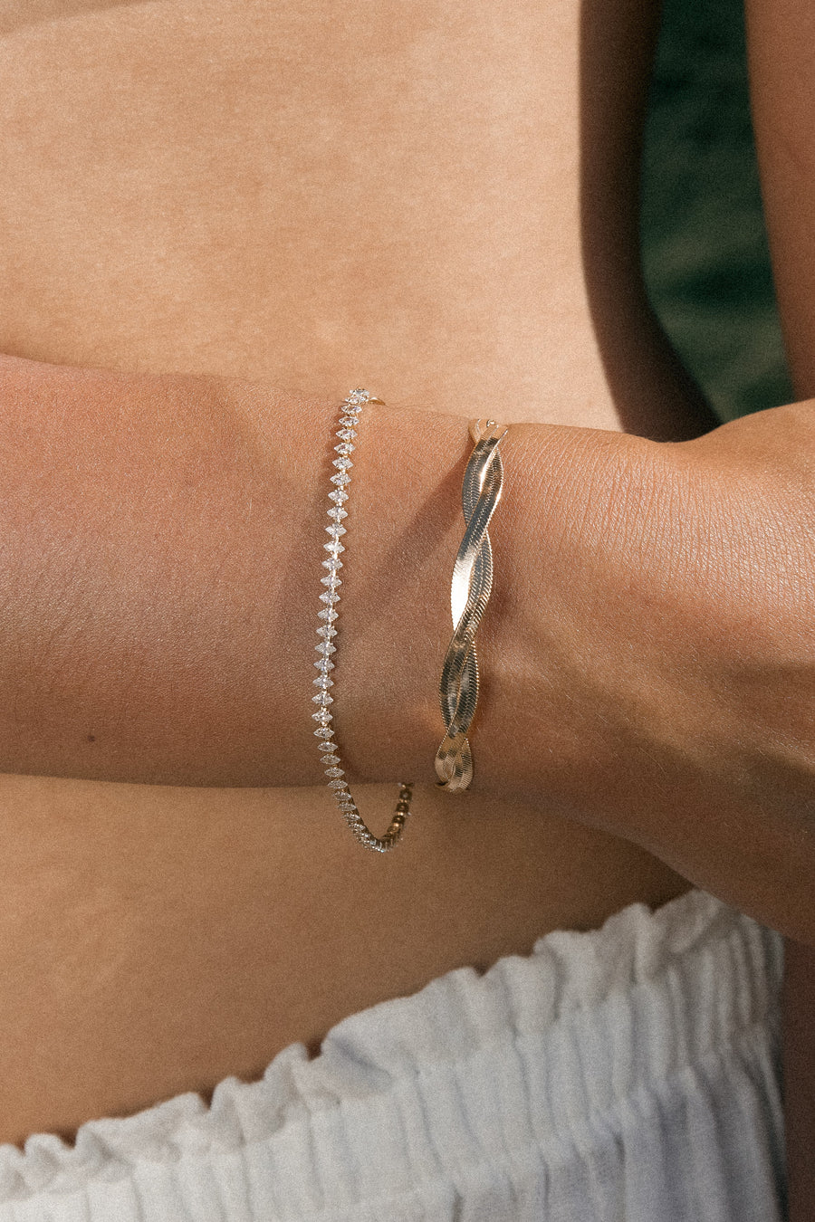 Child of Wild Jewelry Gold / 6.5 inches Reagan Tennis Bracelet