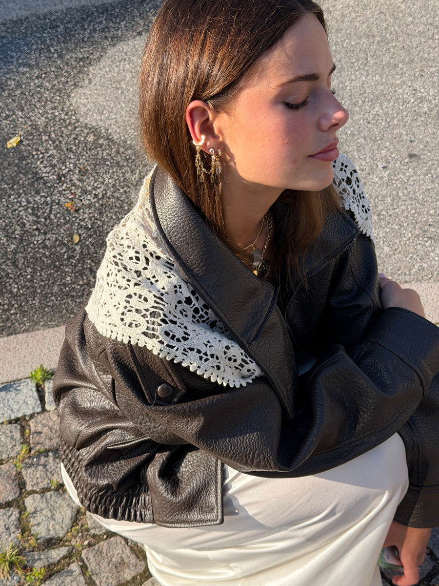 Child of Wild Jewelry Gold Rhiannon CZ Ear Cuff