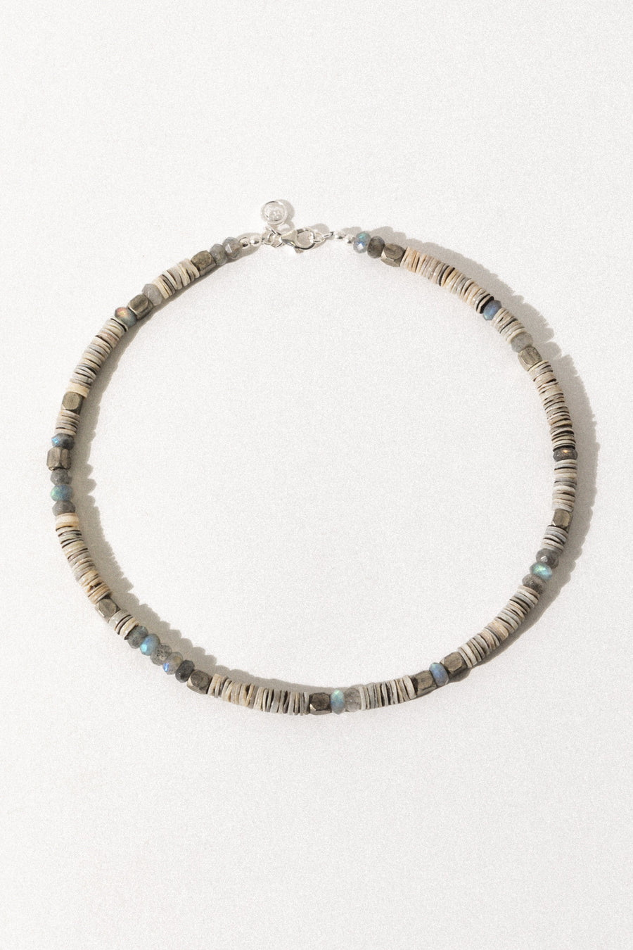 CGM Jewelry Silver / 15 inches Rhiannon Heishi Necklace