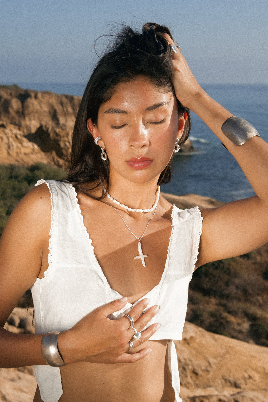 Ayman Jewelry Silver Sacred Mesa Vintage Cuff