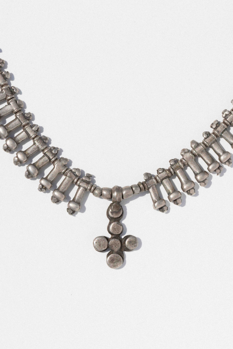 AfricanbazaarUS Jewelry 17 inches / Silver Sacred Telsum Antique Ethiopian Necklace