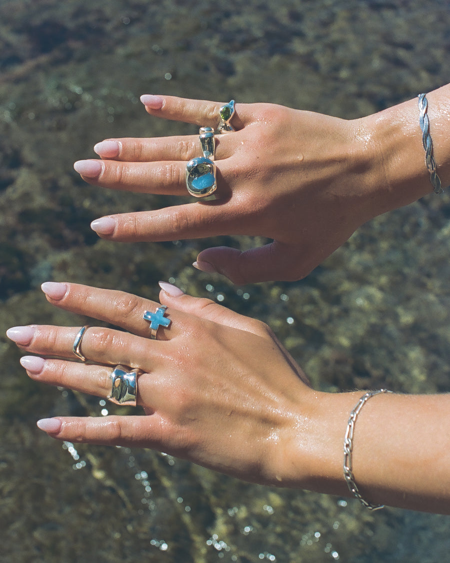 Silver Italiano Jewelry Saint Porres Ring