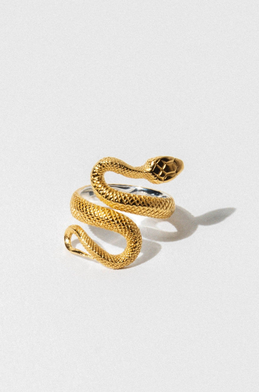Temple of the Sun Jewelry Gold / US 7 Serpent Ring
