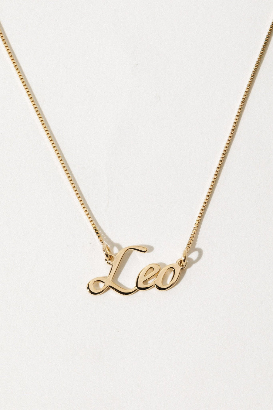 The Goth Booth Jewelry Leo / Gold / 16 inches Signature Zodiac Necklace