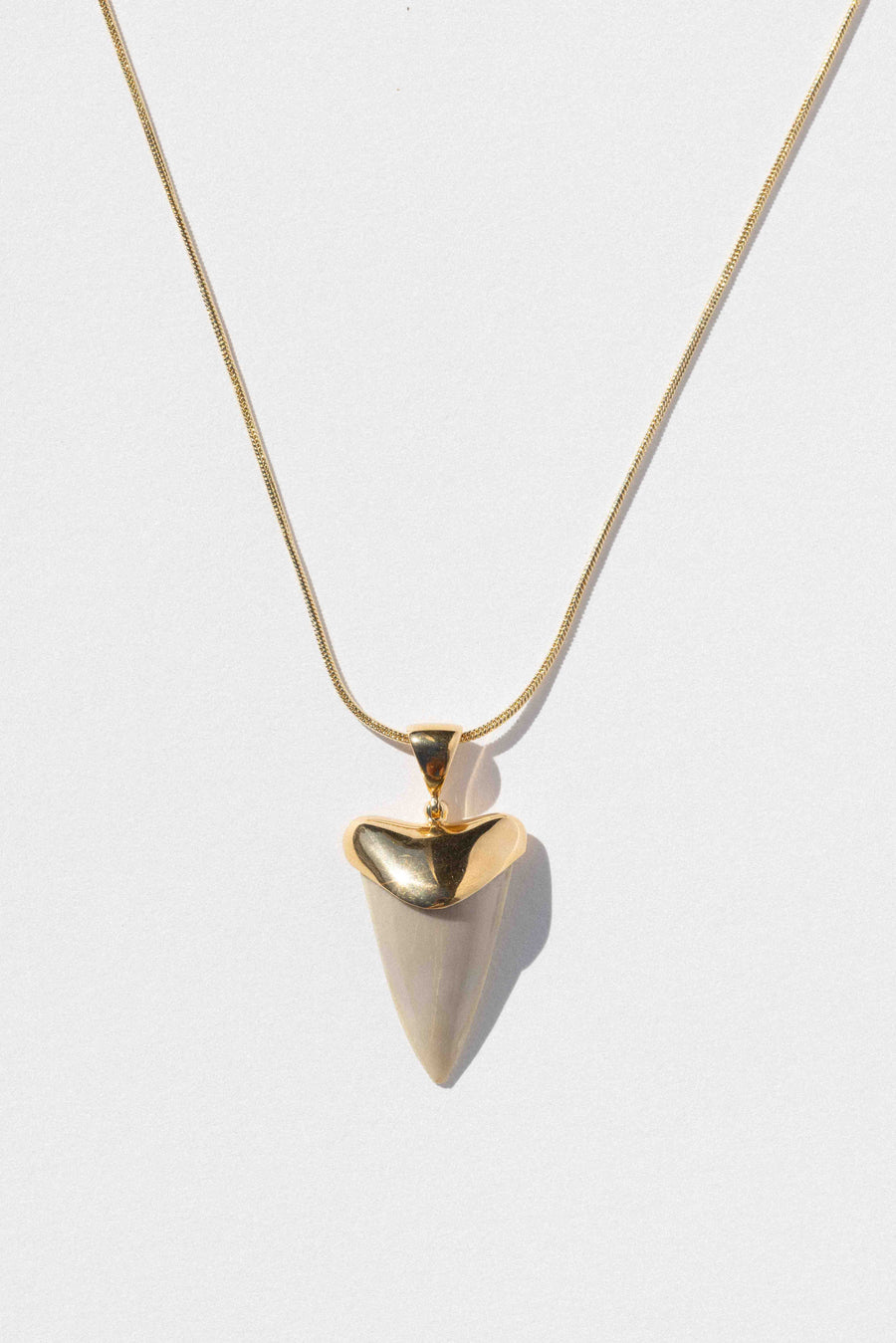 Donna Italiana Jewelry Silver / 18 inches Siren's Talisman Shark Tooth Necklace