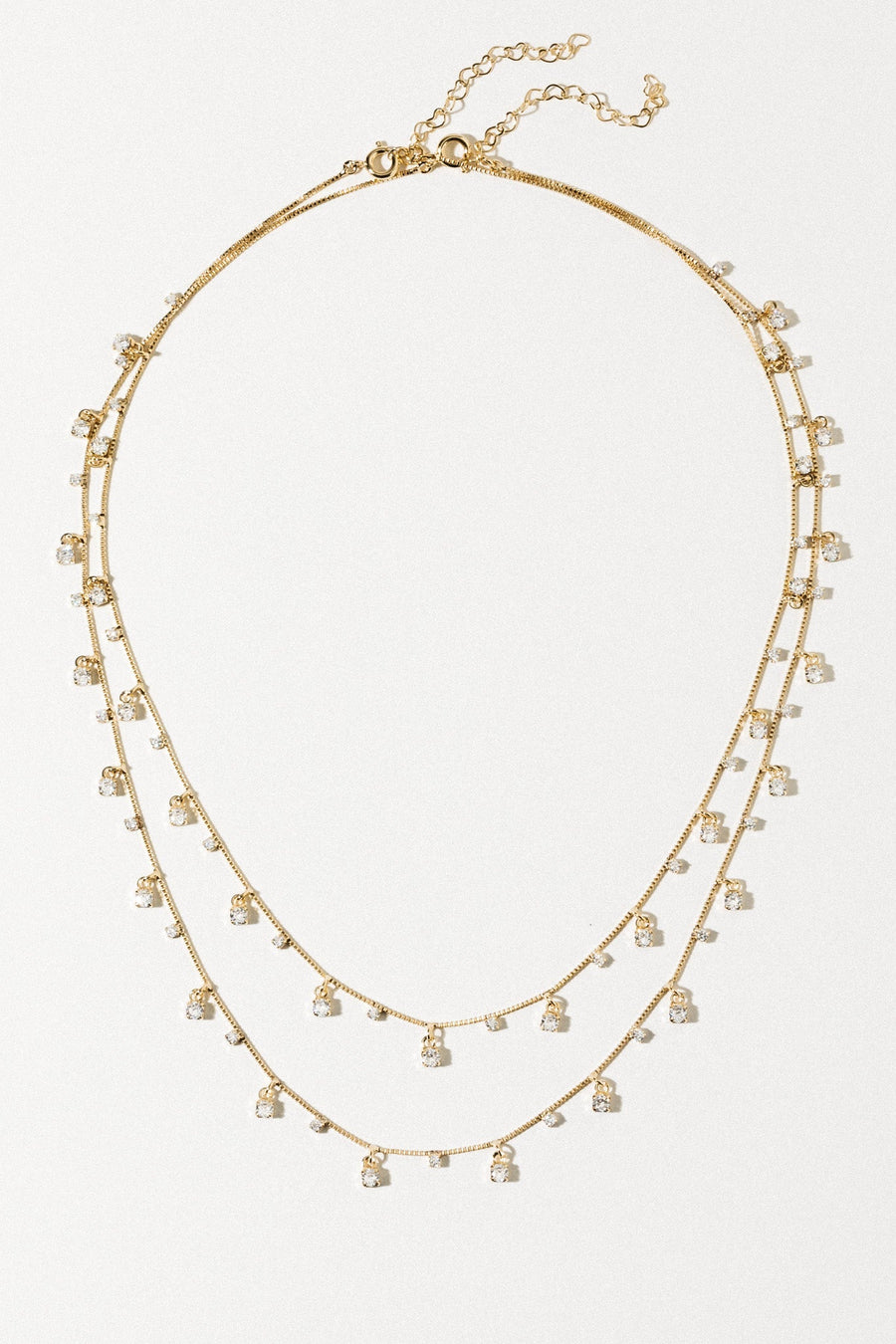 Dona Italia Jewelry StarDust CZ Necklace