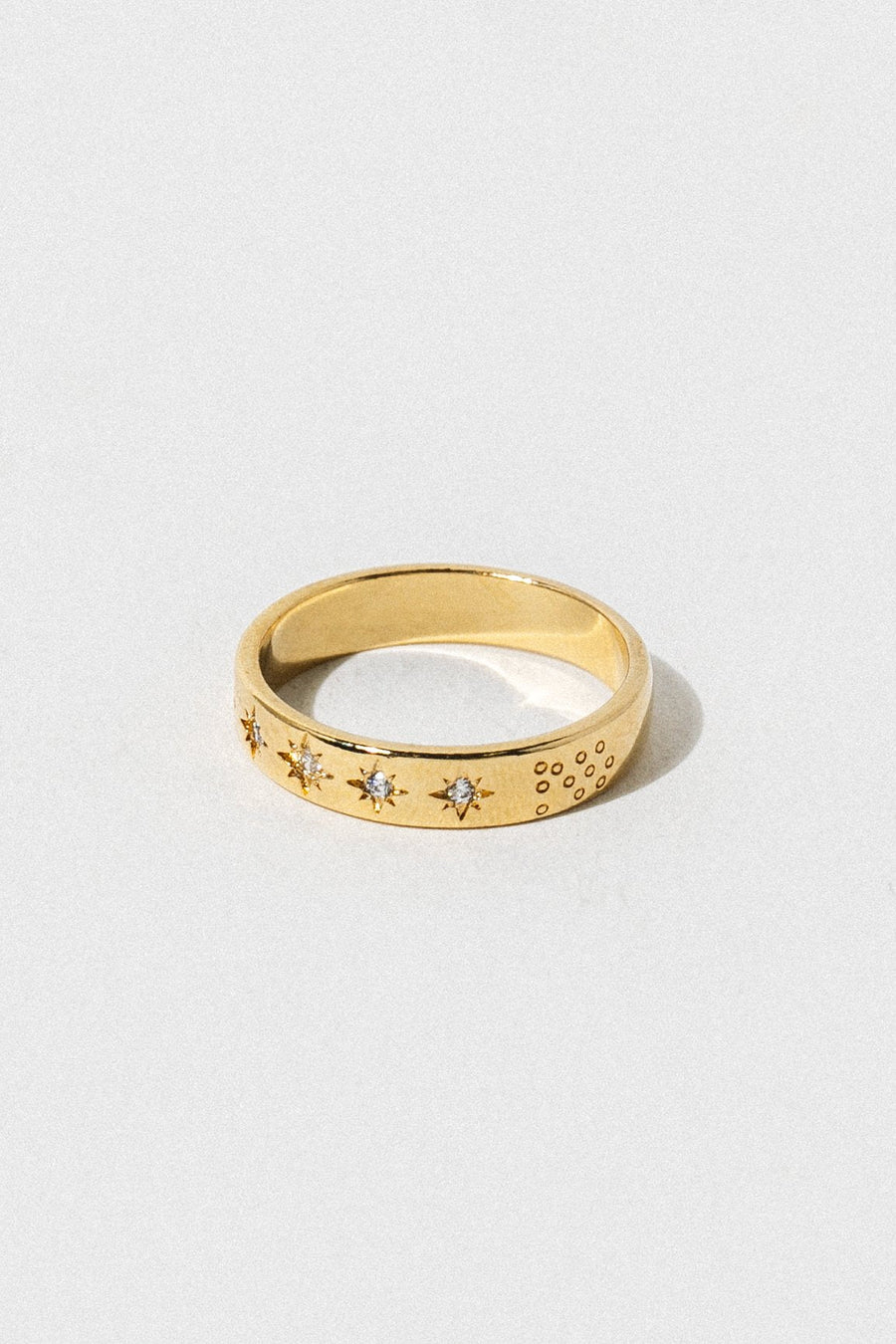 Sparrow Jewelry US 7 / Gold Stellium Ring