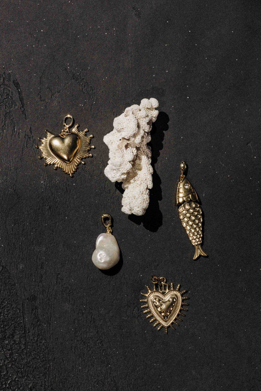 DLUXCA Jewelry Sunwashed Bikini Charms