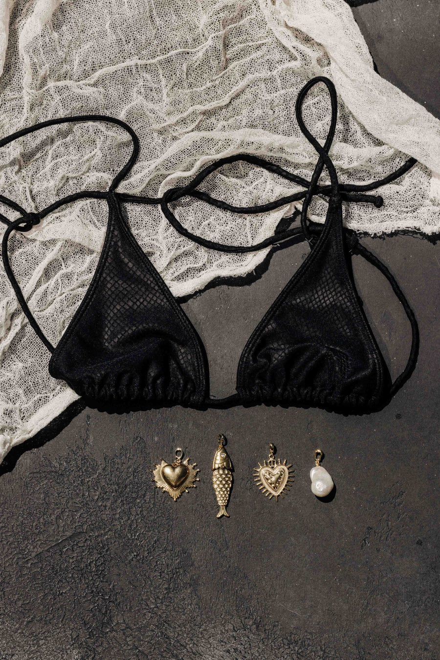 DLUXCA Jewelry Sunwashed Bikini Charms