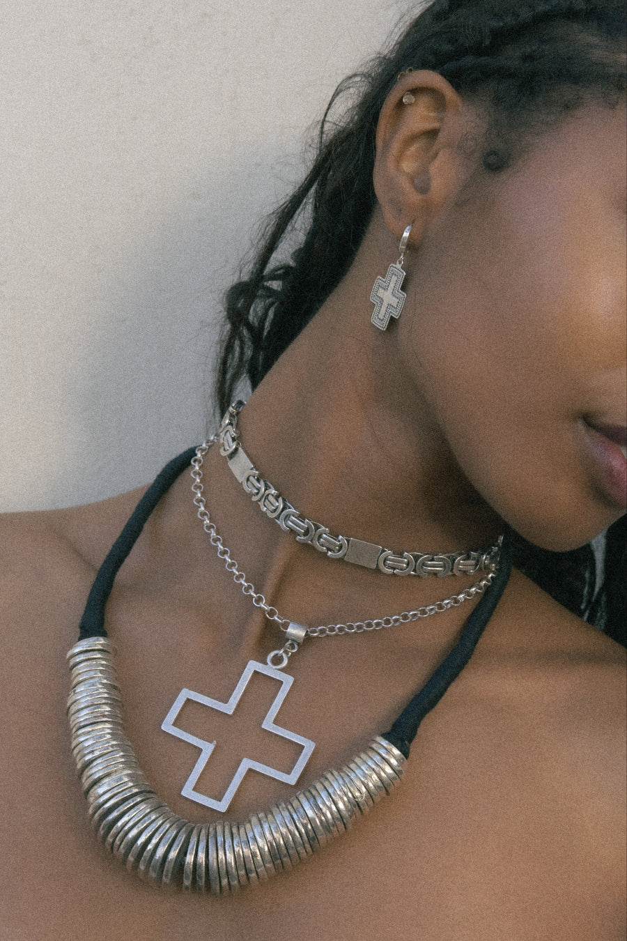 Child of Wild Jewelry Silver / 12 inches The Cory Choker