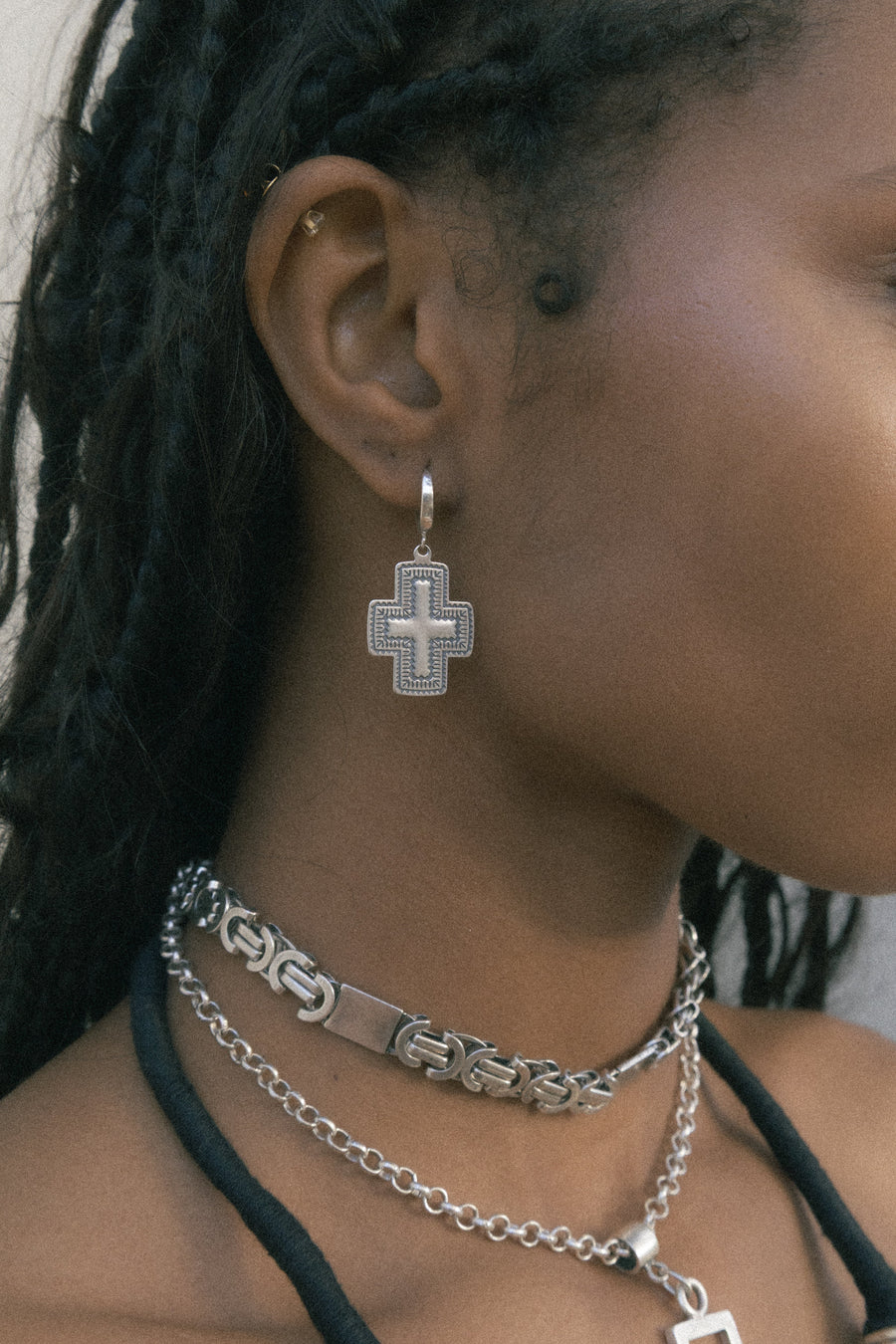 Child of Wild Jewelry Silver / 12 inches The Cory Choker