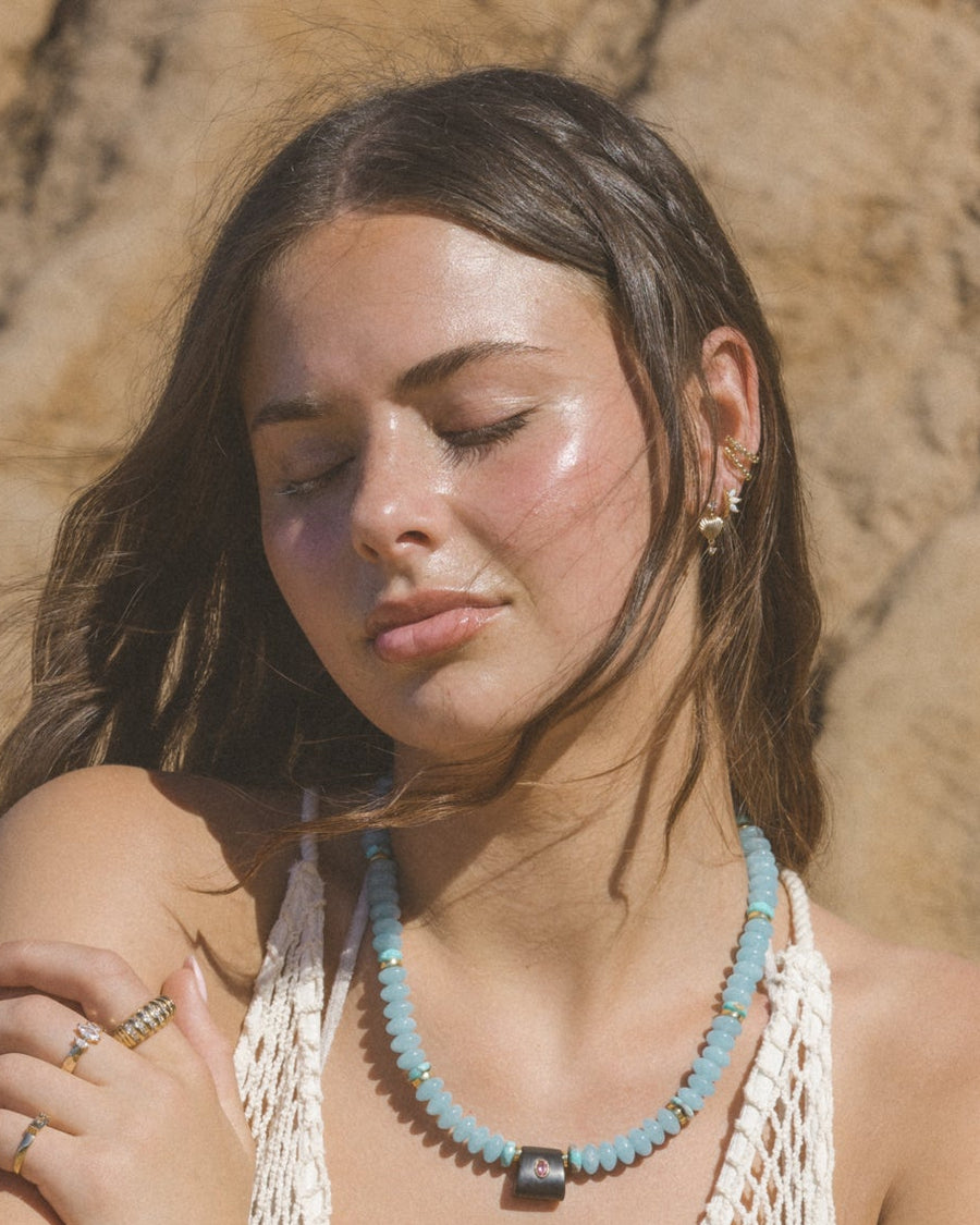 Child of Wild Jewelry Gold Tide's Kiss Earrings