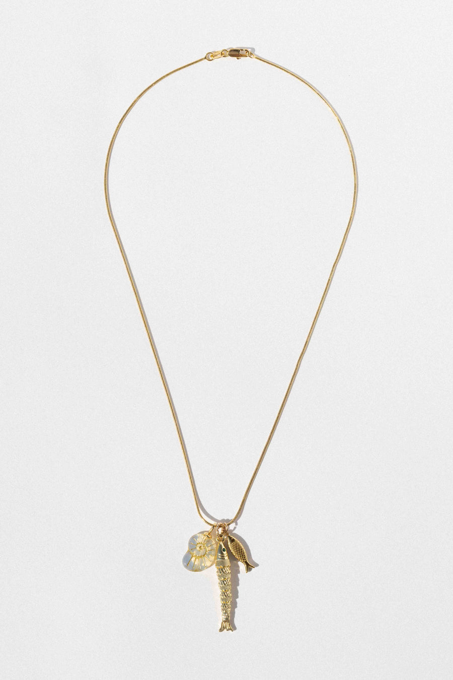 Donna Italiana Jewelry Gold / 20 Inches Tide Whisper Charm Necklace