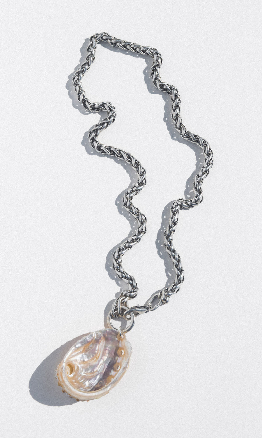 Chanour Jewelry Silver / 20 inches Tidebreaker Abalone Necklace