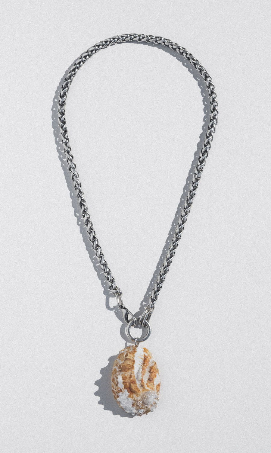 Chanour Jewelry Silver / 20 inches Tidebreaker Abalone Necklace
