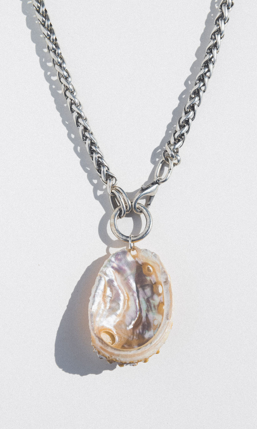 Chanour Jewelry Silver / 20 inches Tidebreaker Abalone Necklace