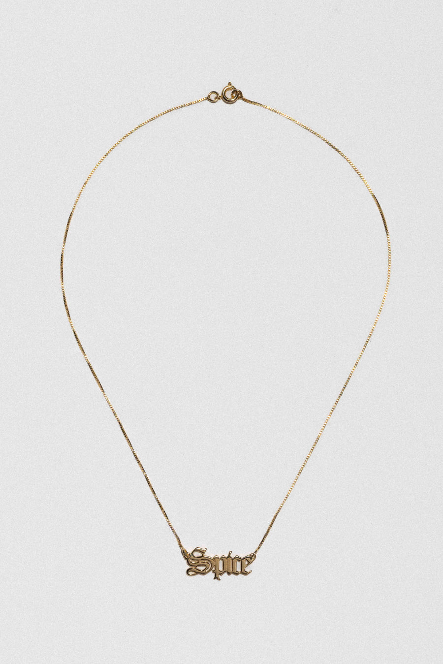 The Goth Booth Jewelry Twin Flame Necklace .:. Gold