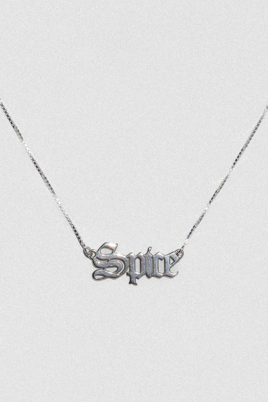 The Goth Booth Jewelry Twin Flame Necklace .:. Silver