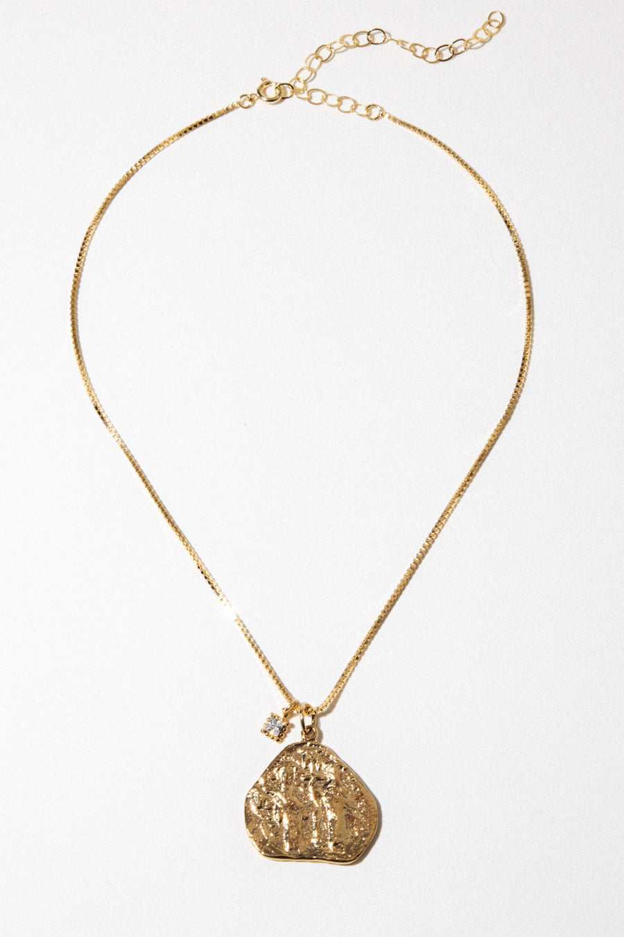 Dona Italia Jewelry Gold / 14 Inches Uffizi Pendant Necklace