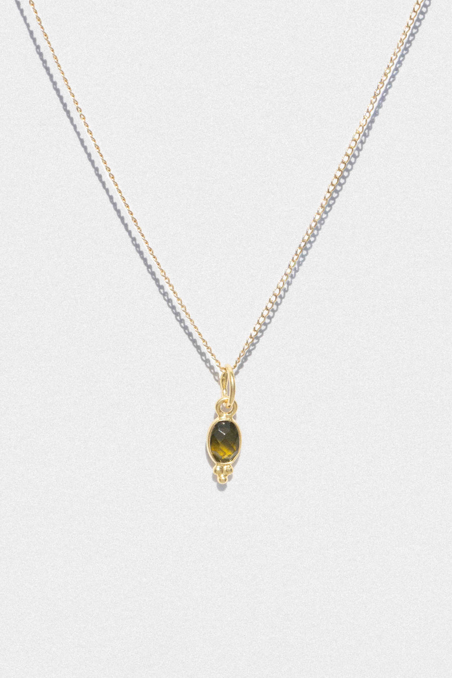 CGM Jewelry Verde Peridot Necklace