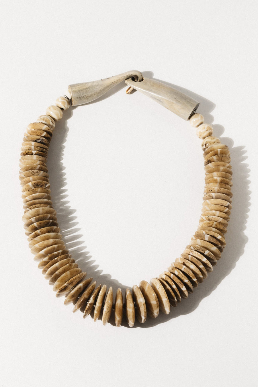 Modern Tibet Jewelry Water Buffalo Bone Necklace