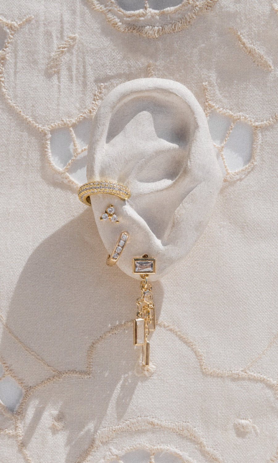 Child of Wild Jewelry Gold Willa CZ Studs