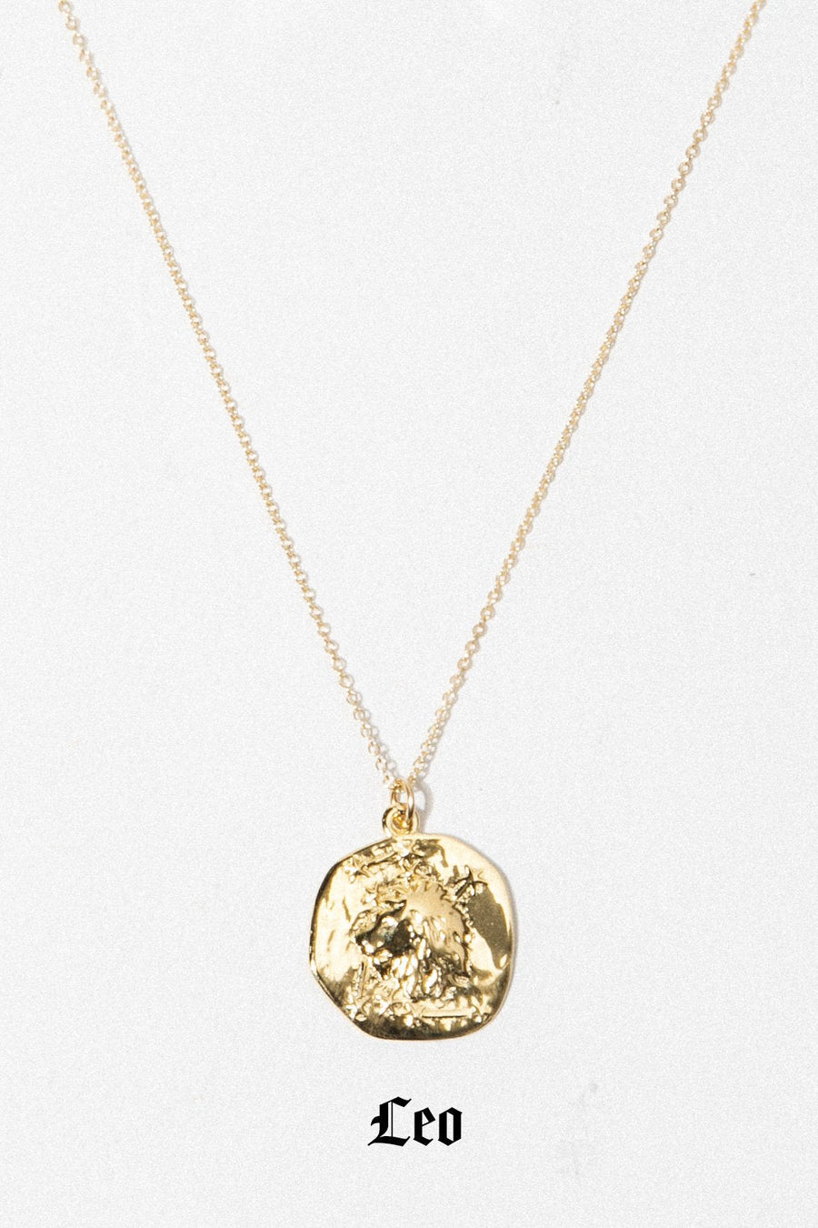 Studio Grun Jewelry Leo / Gold / 20 inches Zodiac Necklace