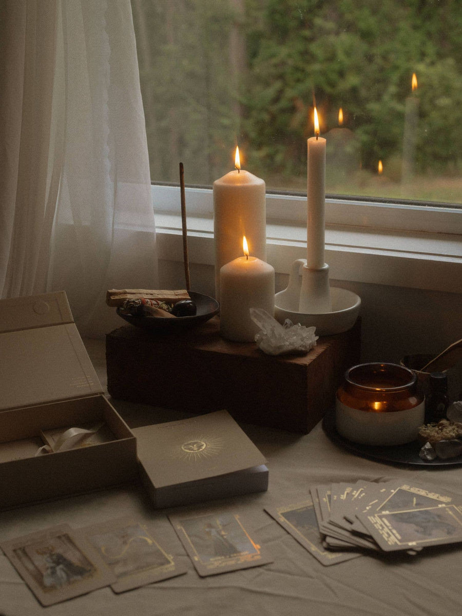 ST SOLEIL Lucid Dreams Beginners Tarot Deck ED IV, Beige