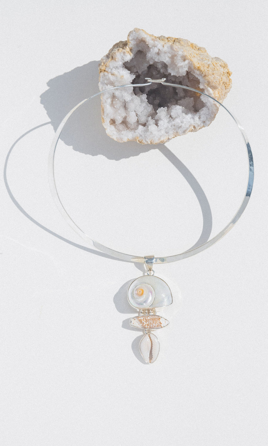 Charles Albert Inc Necklaces Coastal Totem Shell Collar