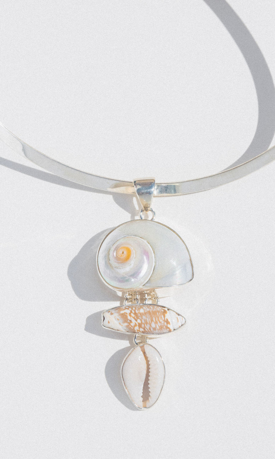 Charles Albert Inc Necklaces Coastal Totem Shell Collar