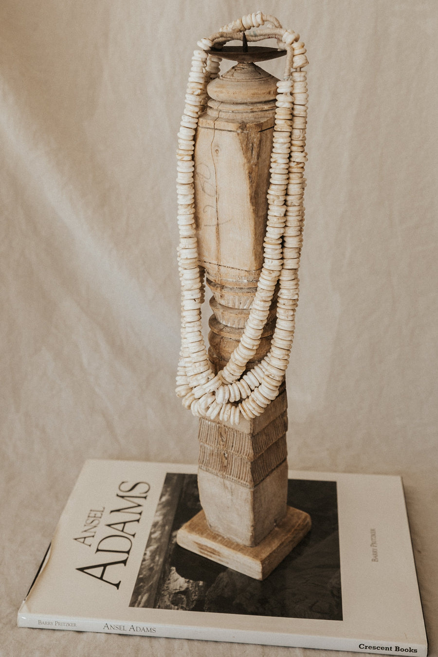 African Art Imports Objects White / FINAL SALE D097 Tanzani Shell Beads