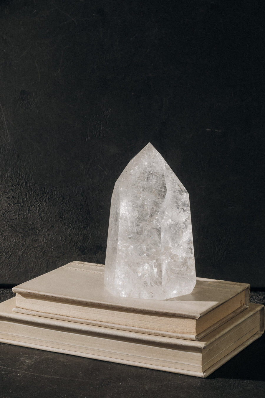 Gomes Objects Clear Quartz Towers