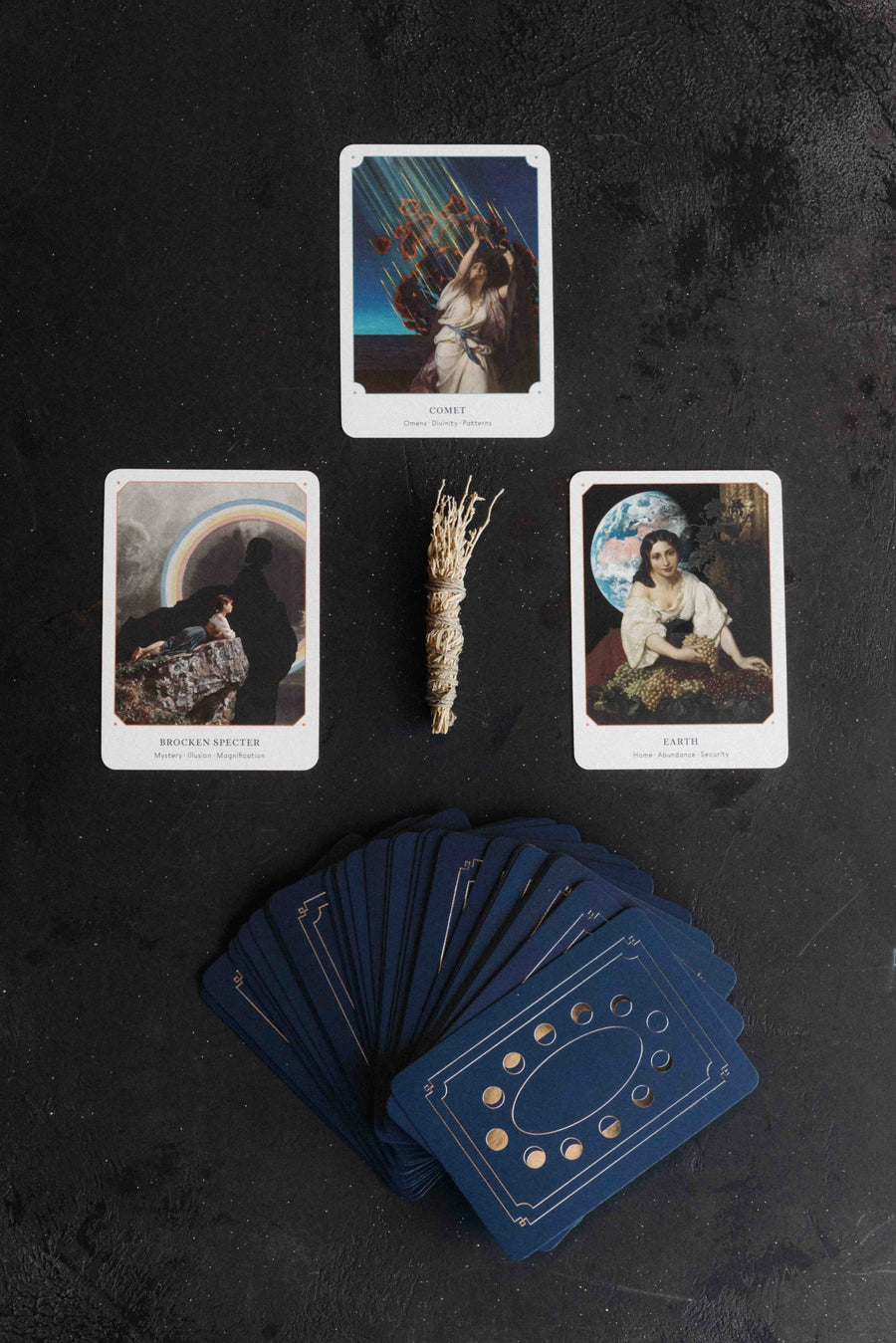 Broccoli Objects Black / FINAL SALE Celestial Oracle Deck