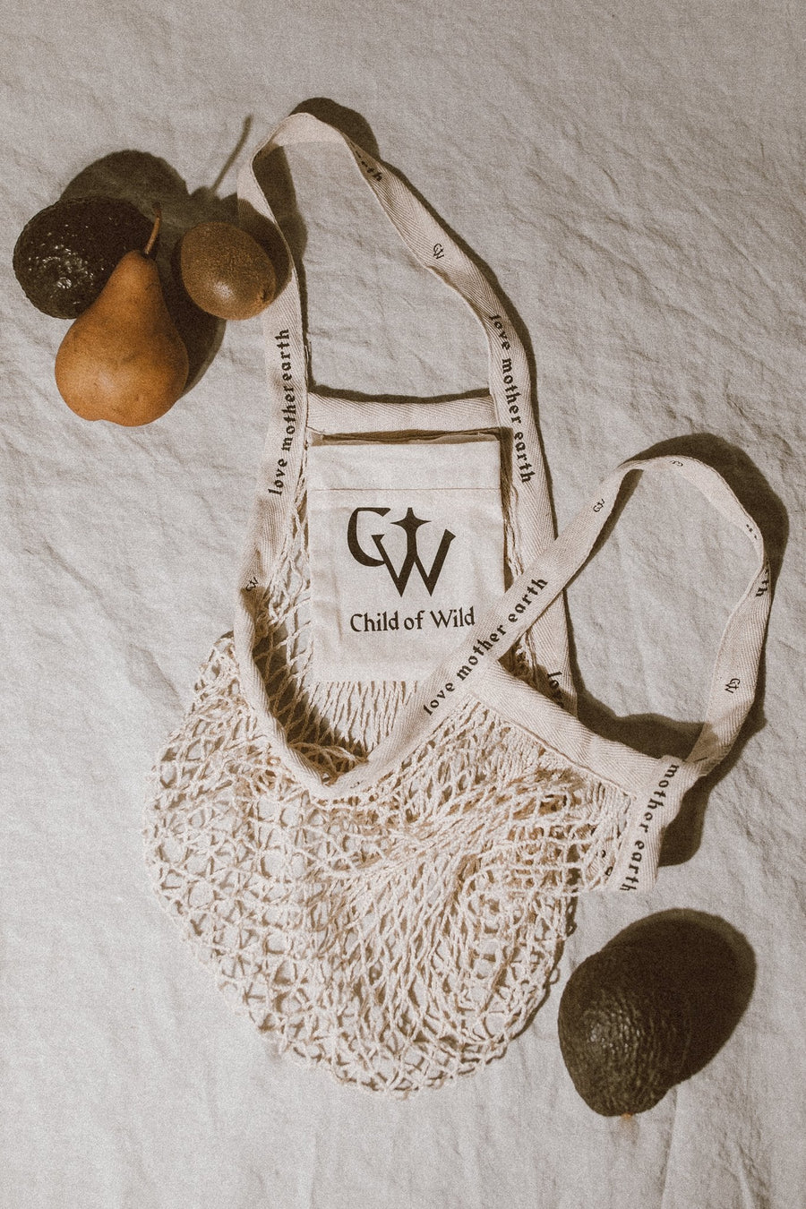 Child of Wild Objects White / FINAL SALE CW Cotton Eco-Tote
