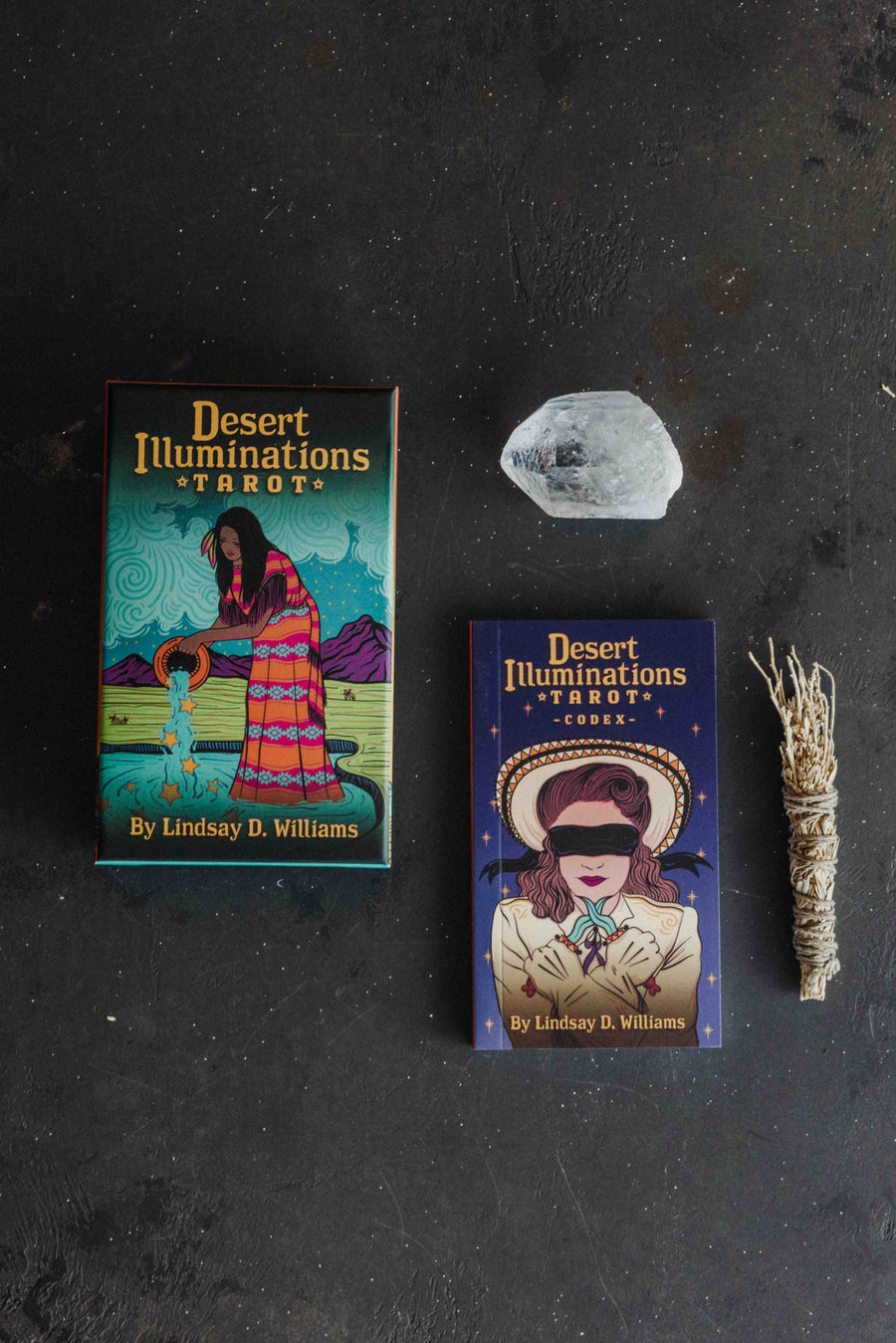 U.S. Games Systems Inc. Objects Blue / FINAL SALE Desert Illuminations Tarot