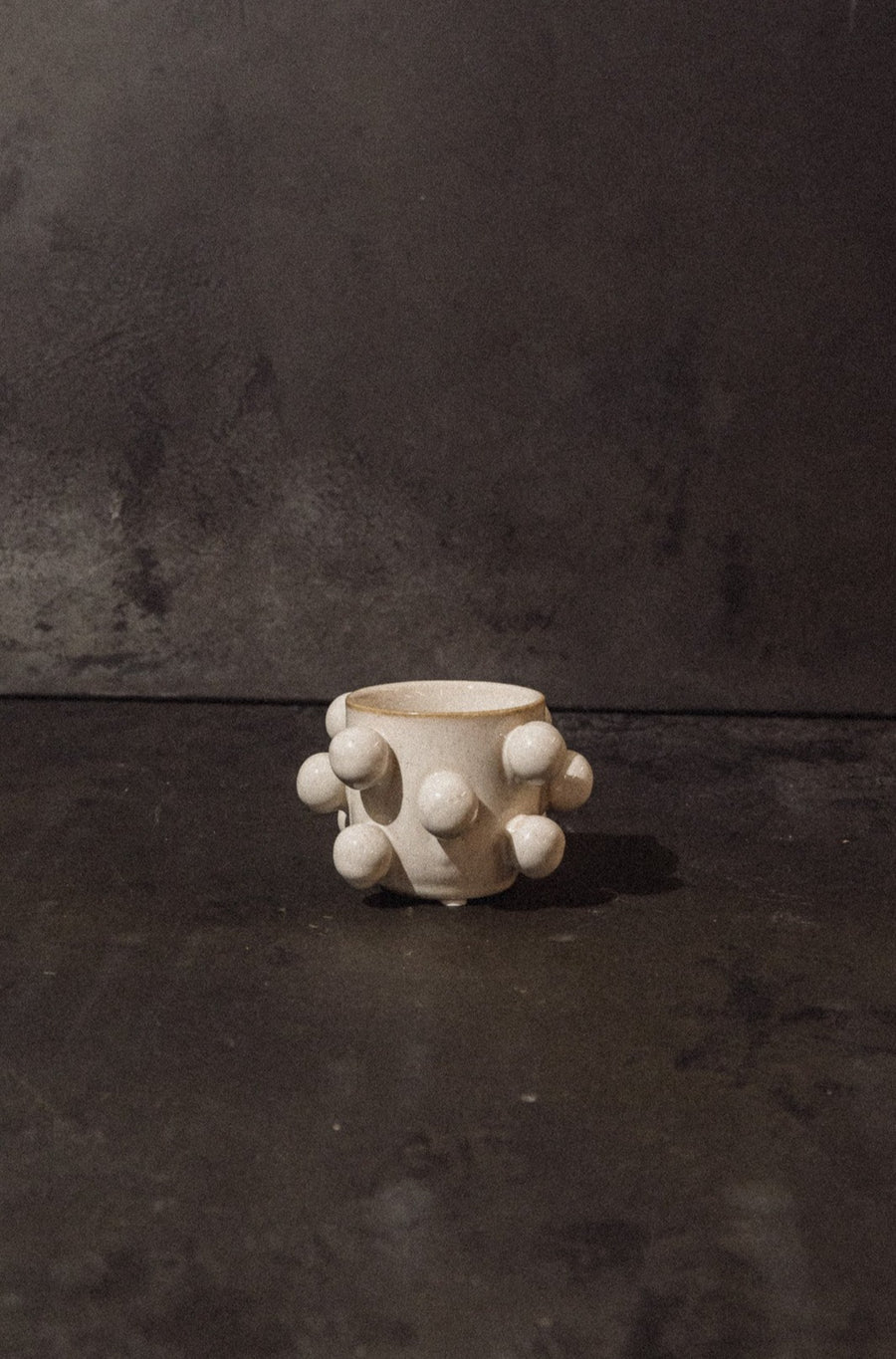 Bloomingville Objects Grey / FINAL SALE Dotted Stoneware Planter