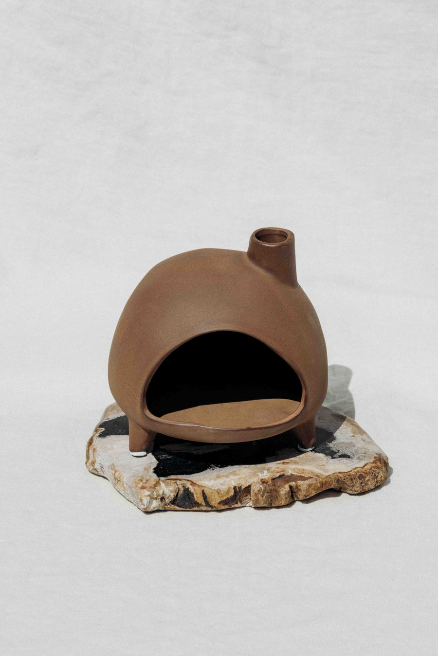 Bloomingville Objects Terracotta / FINAL SALE Ember Stoneware Incense Adobe