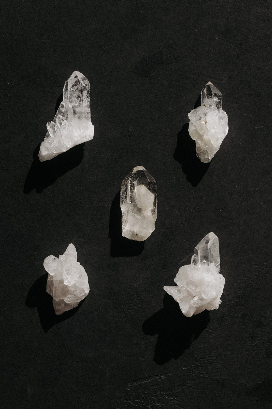 Western Woods Inc Objects Enlightened Clear Quartz Clusters