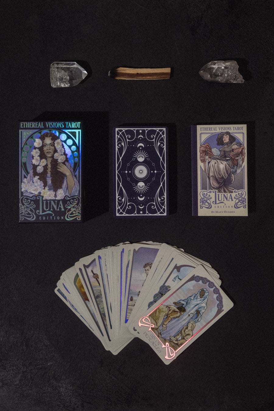 US Games System Objects Gold / FINAL SALE Ethereal Visions Tarot Deck .:. Luna Addition