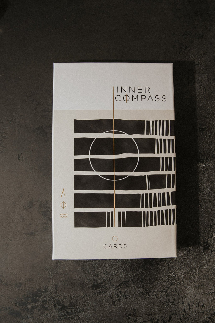 Inner Compass Cards Objects White / FINAL SALE Inner Compass Cards