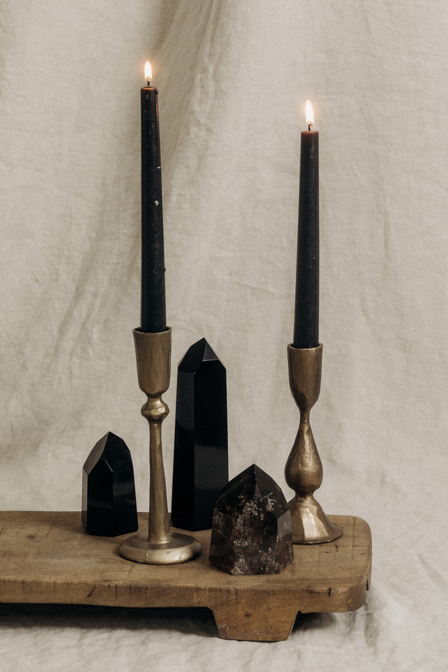 Civil Alchemy Objects Brass / FINAL SALE Copy of Godric Candle Plate