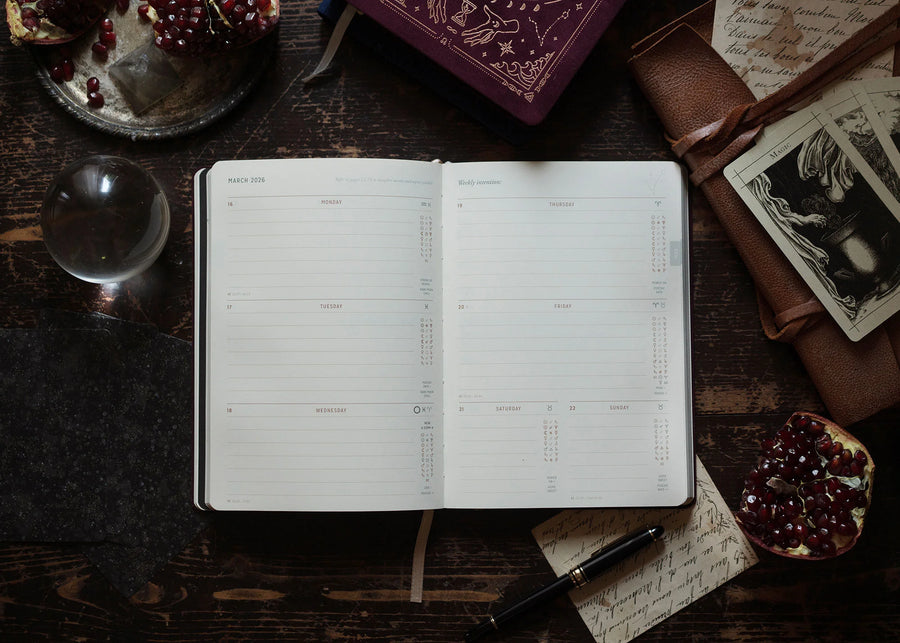 Magic of I Objects Black / FINAL SALE MOI 2026 Astrological Planner