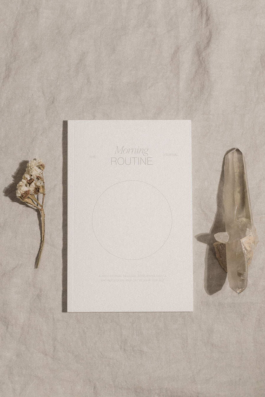 Wilde House Paper Objects White / FINAL SALE Morning Routine Journal